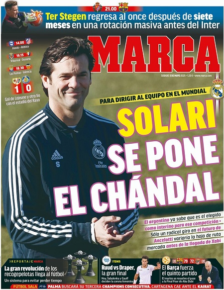 مارکا - 3 مه 2025