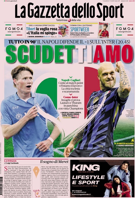 گاتزتا دلو اسپورت - 23 مه 2025