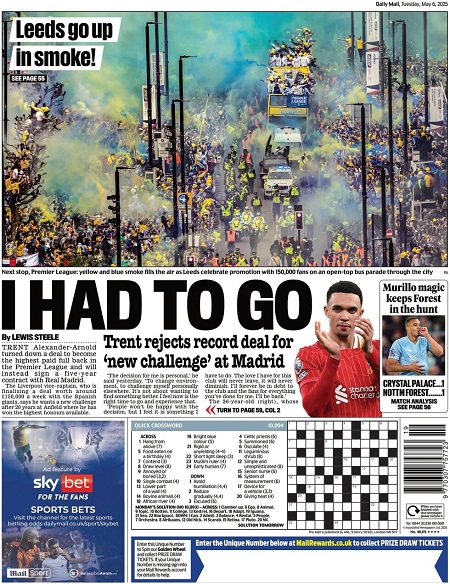 میل اسپورت - 6 آوریل 2025