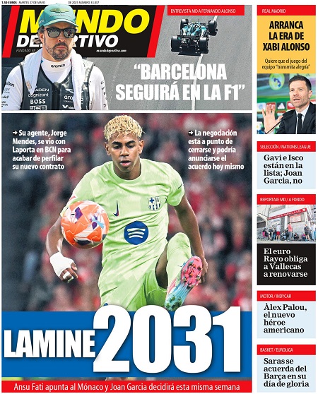 موندو دپورتیوو - 27 آوریل 2025