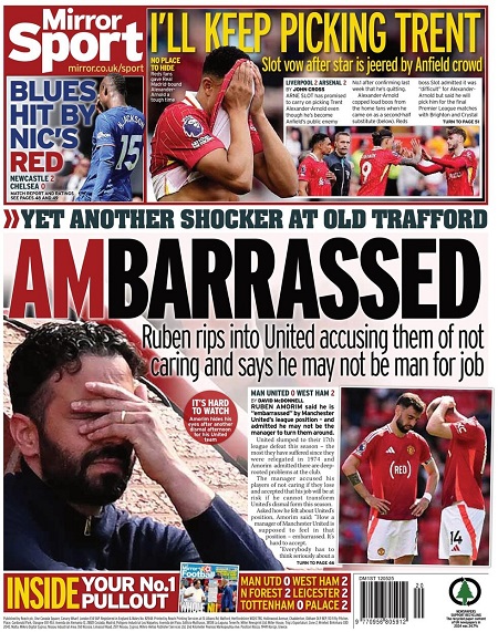 میرر اسپورت - 12 مه 2025