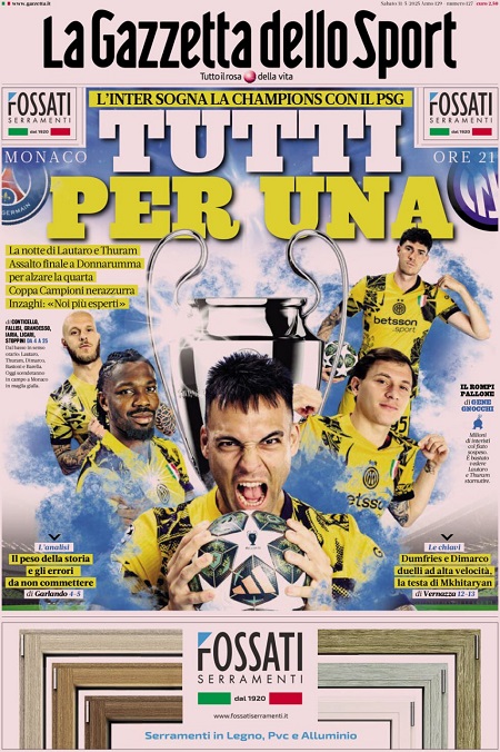 گاتزتا دلو اسپورت - 31 مه 2025