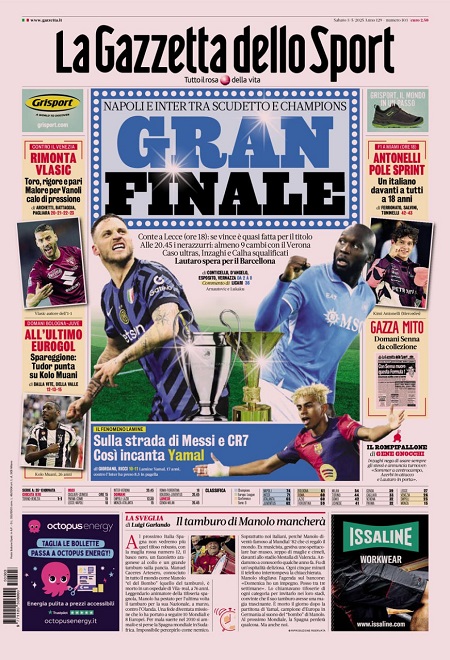 گاتزتا دلو اسپورت - 3 مه 2025