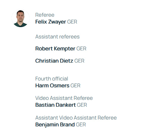 فلیکس زوایر، داور بازی پاری سن ژرمن - آرسنال در نیمه نهایی لیگ قهرمانان اروپا