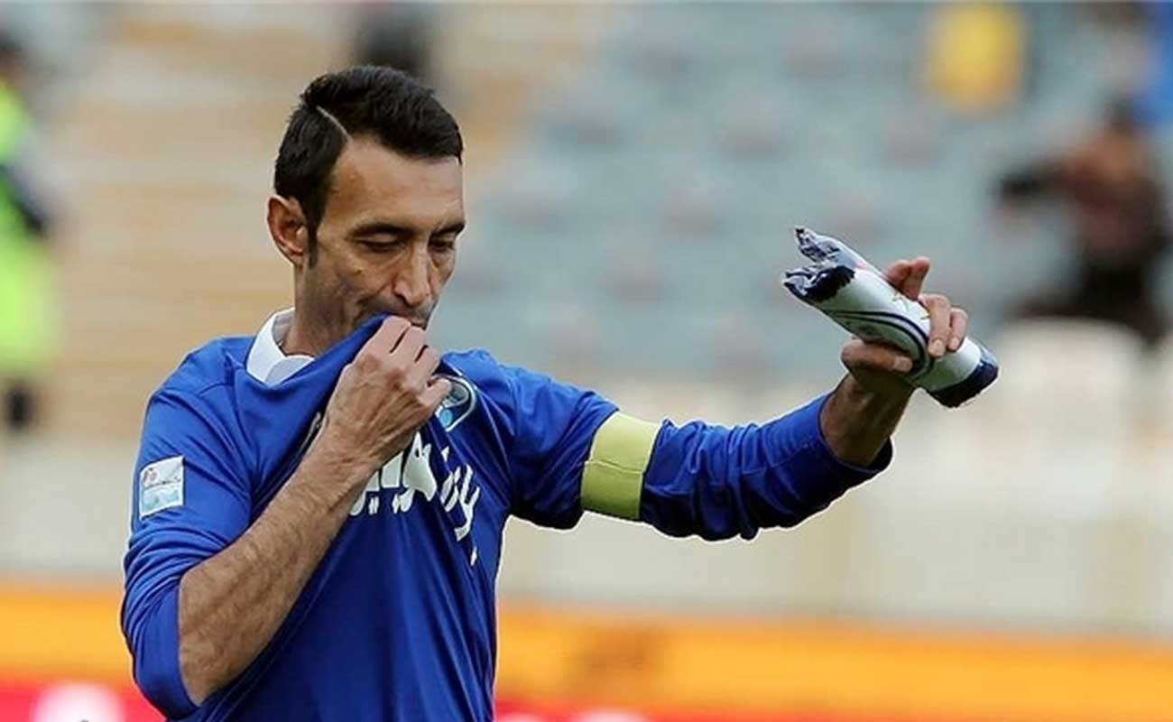 رضا عنایتی - استقلال - لیگ برتر - فوتبال ایران - آقای گل لیگ برتر