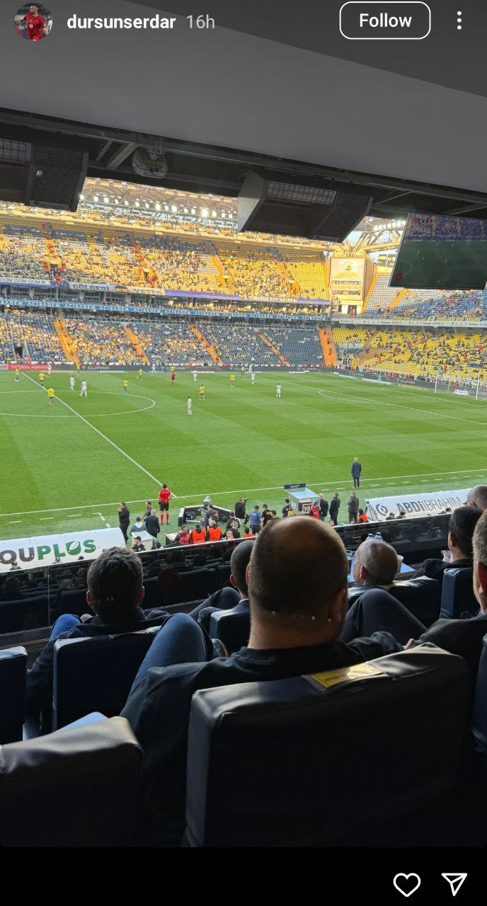 serdar-durson_2025-05-19_12-34-55 استوری سردار دورسون در بازی فنرباحچه