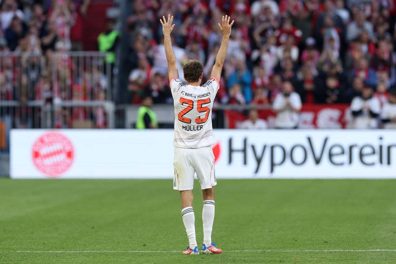 خداحافظی توماس مولر از بایرن مونیخ