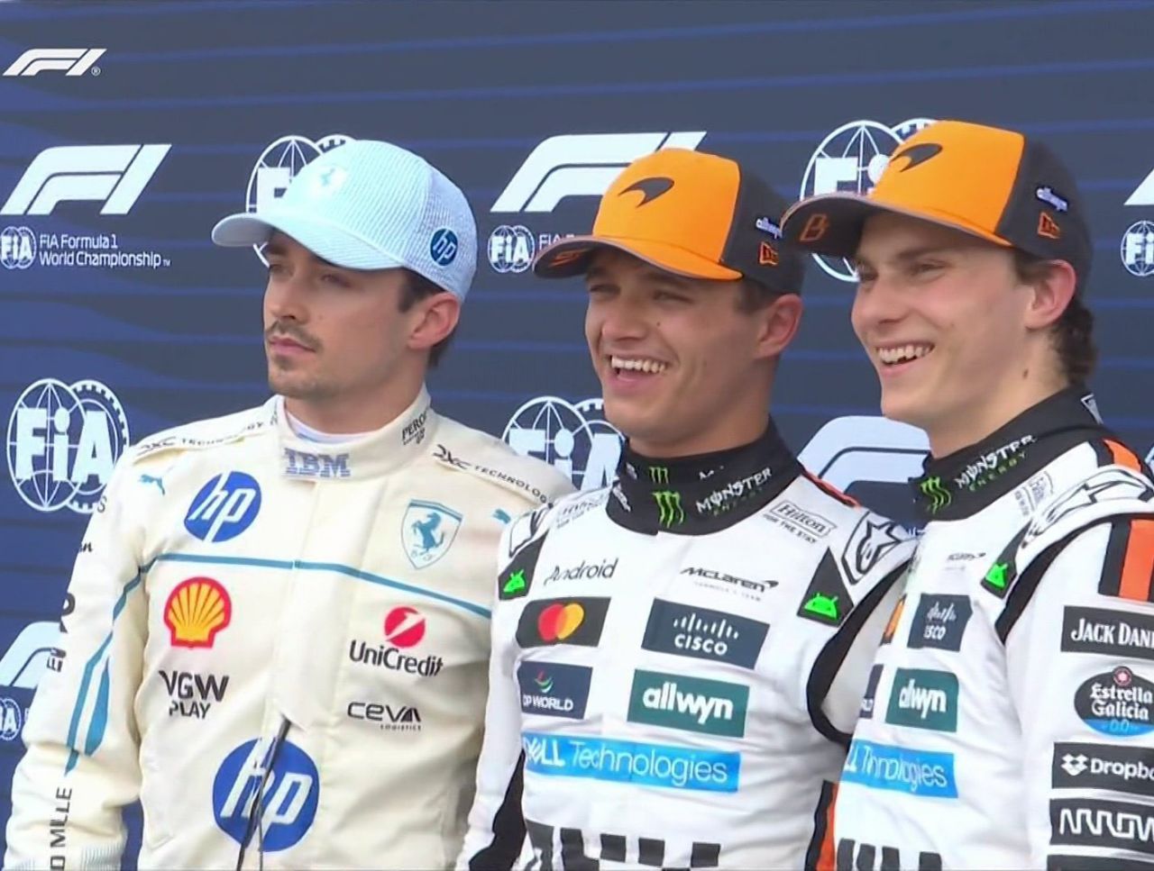 top3quali_20250524_191942_224 اسکار پیاستری، لندو نوریس و چارلز لکلرک در تعیین خط گرندپری موناکو ۲۰۲۵