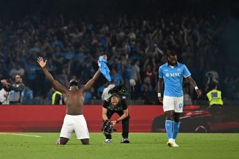 روملو لوکاکو مهاجم ناپولی : ما همه با هم پیروز شدیم و قهرمانی را به خانه آوردیم