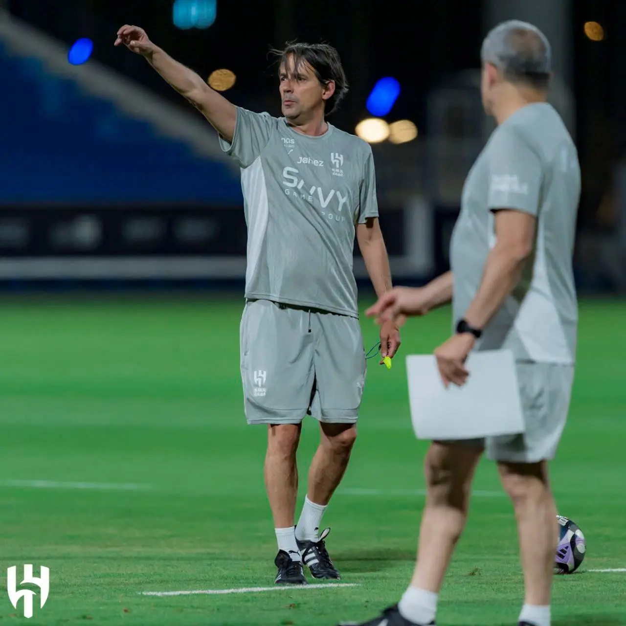 1-36 شروع دوران اینزاگی در الهلال؛ چهرهای جدی، تمرکزی بالا (عکس)