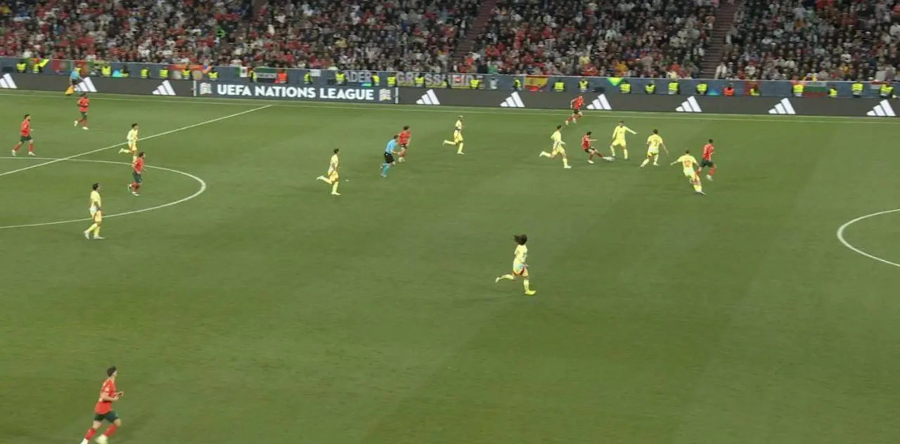 رونالدو، یک میلی‌متر تا آفساید؛ وقتی تکنولوژی VAR به کمک پرتغال آمد