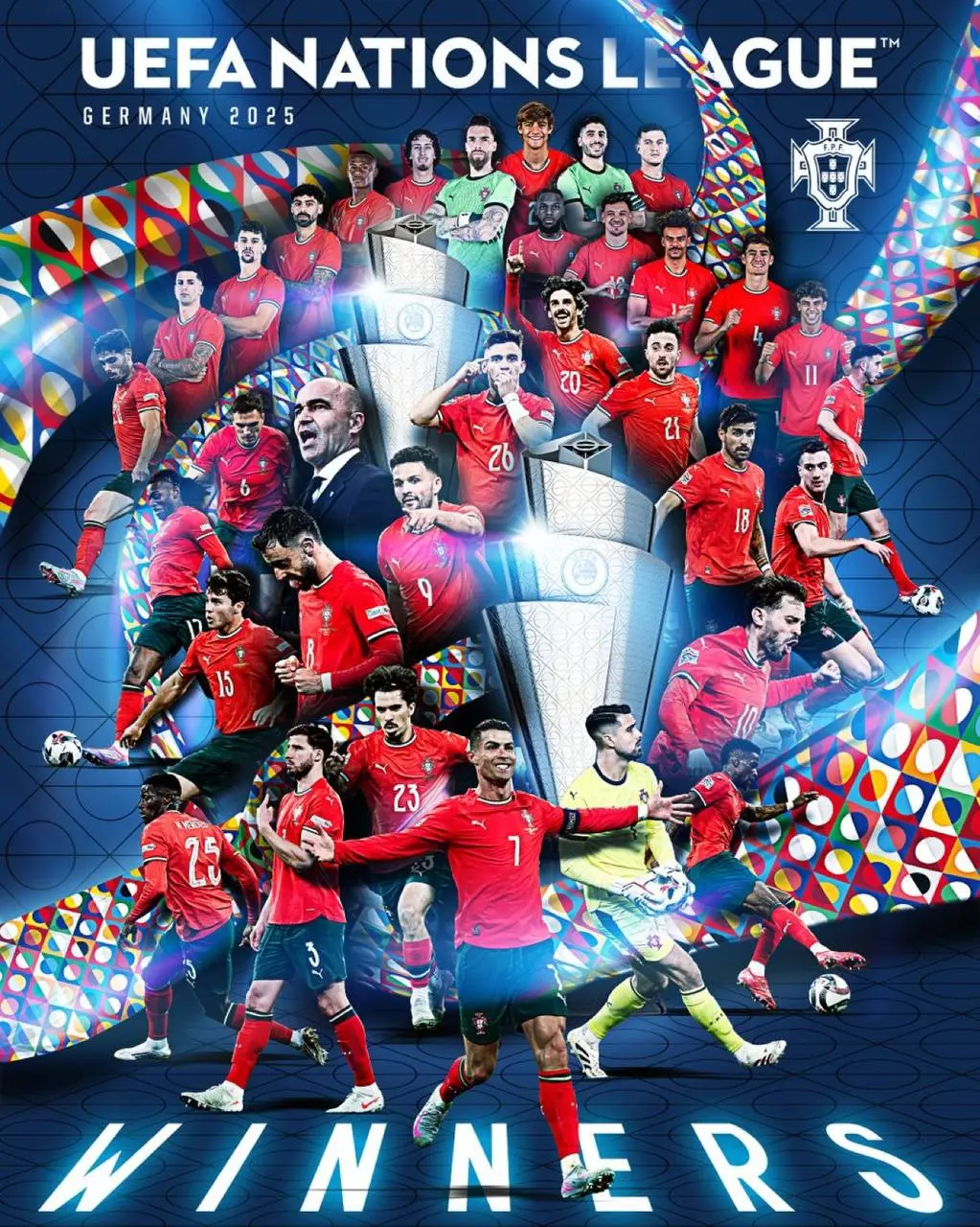 طرح جذاب فدراسیون پرتغال بعدی از قهرمانی (عکس)