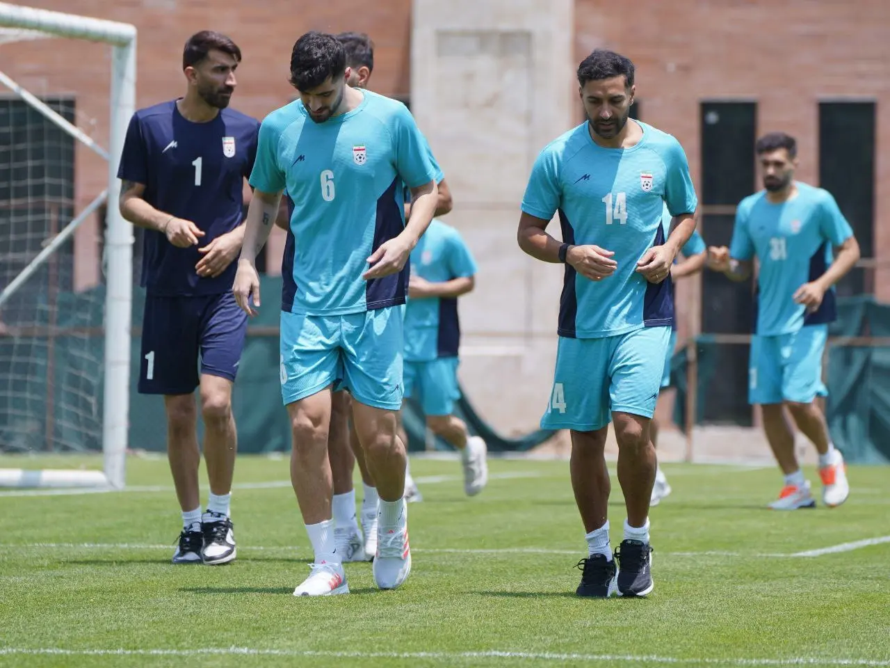 تمرین سبک ملی‌پوشان صبح بازی با کره شمالی