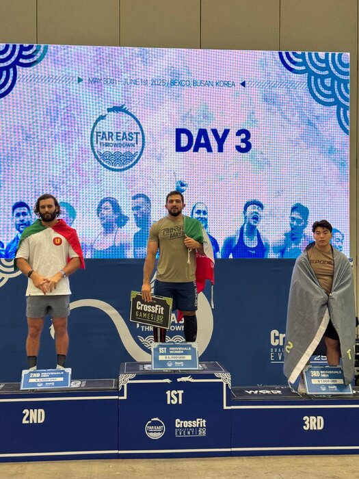 مرد شماره یک کراسفیت ایران: در آسیا با کل دنیا مسابقه دادم و قهرمان شدم!