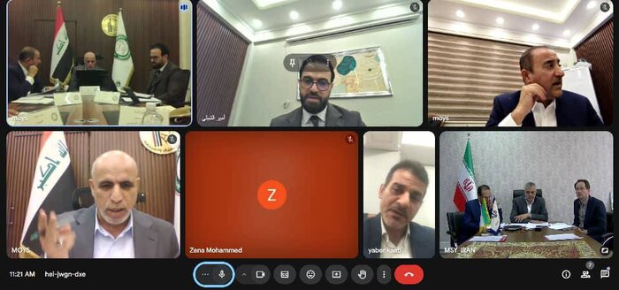 برگزاری نخستین نشست کمیته کاری مشترک ایران و عراق در حوزه ورزش و جوانان