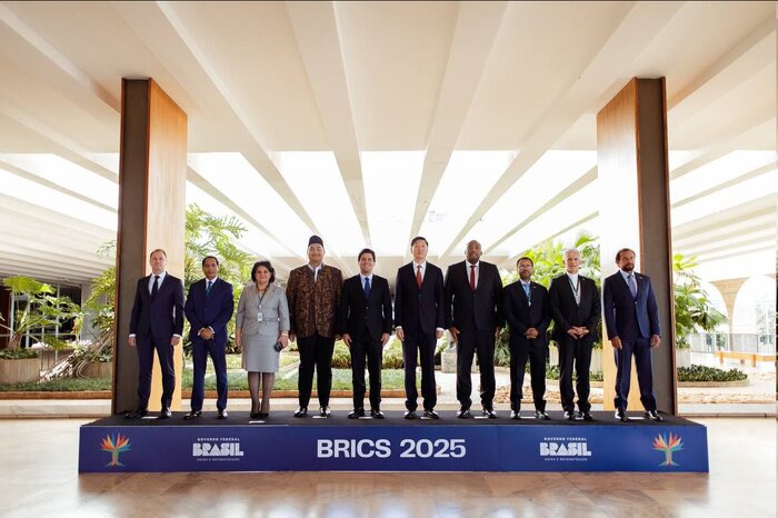 سخنرانی اسبقیان در اجلاس وزرای ورزش بریکس/ انتقاد از استانداردهای دوگانه در ورزش بین‌المل