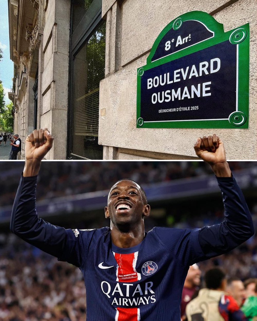 20250608_100349 رونمایی از بلوار عثمان دمبله در قلب شهر پاریس