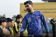 رضا شکاری ستاره جدید پرسپولیس وارد تهران شد