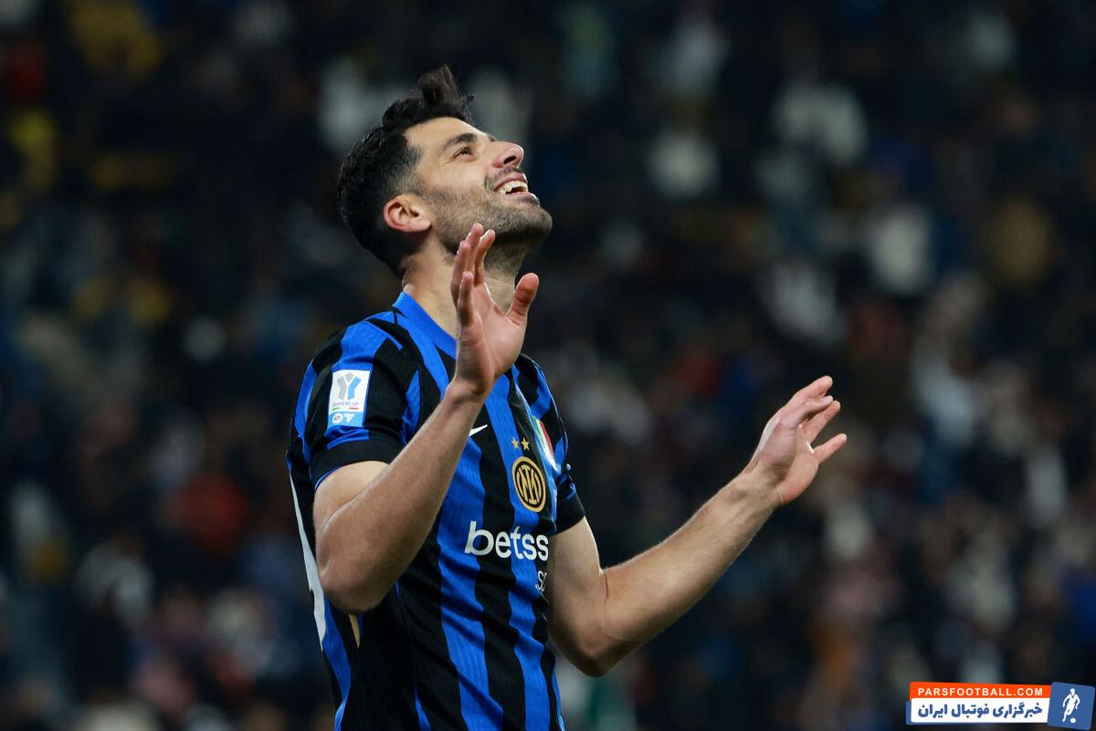 مهدی طارمی از تیم فوتبال اینتر ایتالیا جدا نخواهد شد