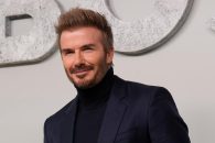 دیوید بکام تماشاگر دیدار فینال لیگ قهرمانان اروپا بین پاری سن ژرمن و اینتر بود