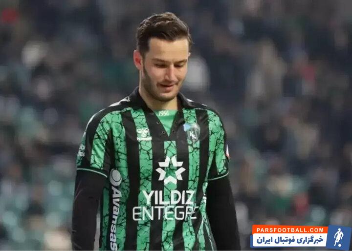 اعولجان چاعلایان آقای گل ترکیه در آستانه حضور در پرسپولیس