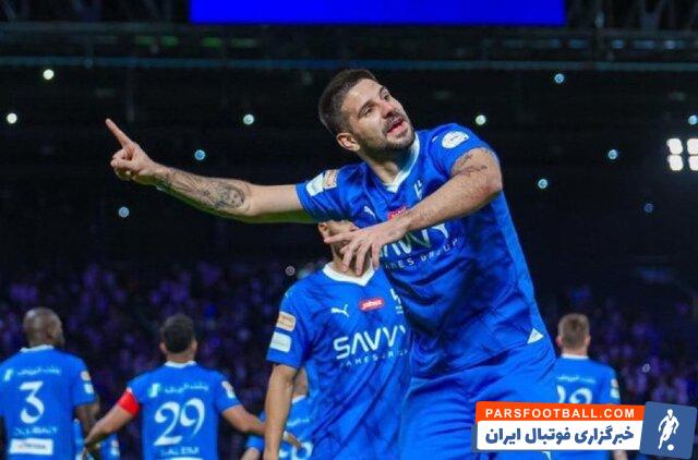 میتروویچ ستاره الهلال عربستان به دلیل مصدومیت دیدار با رئال مادرید را از دست داد