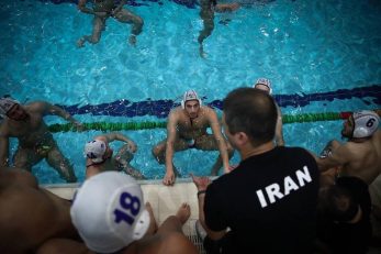 تیم ملی واترپلوی ایران مقابل استرالیا شکست خورد