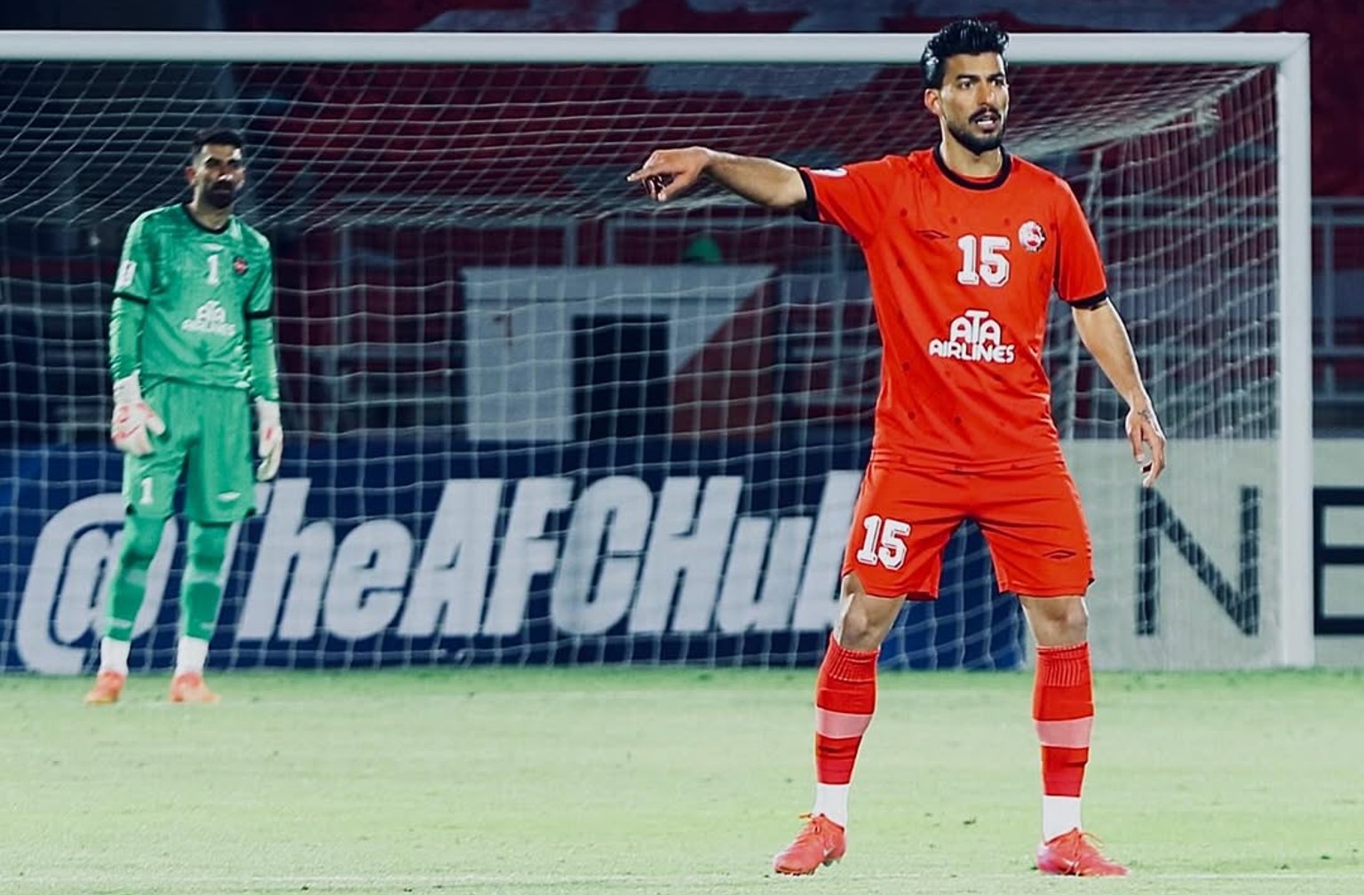 علیرضا آرتا مدافع تراکتور - بازیکن سابق گل گهر و تیم ملی امید ایران