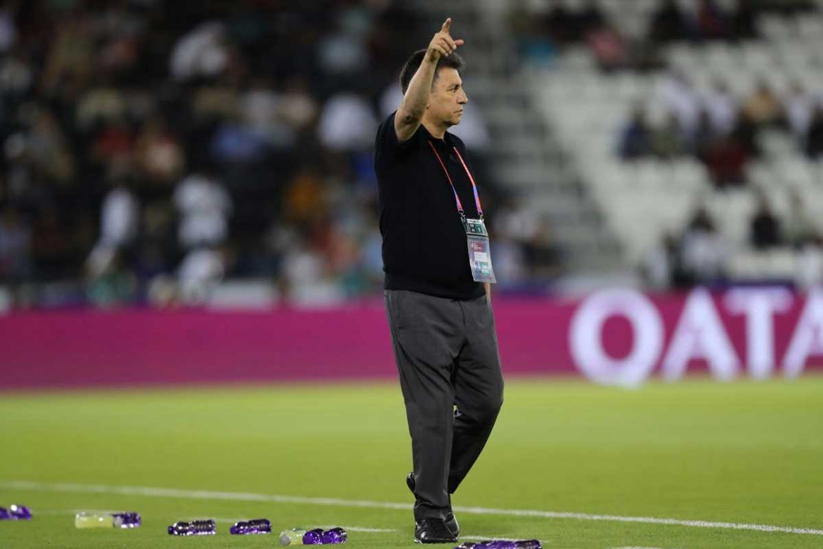 امیر قلعه نویی - بازی ایران و قطر - انتخابی جام جهانی ۲۰۲۶