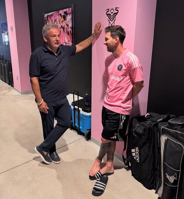 روبرتو باجو و لیونل مسی