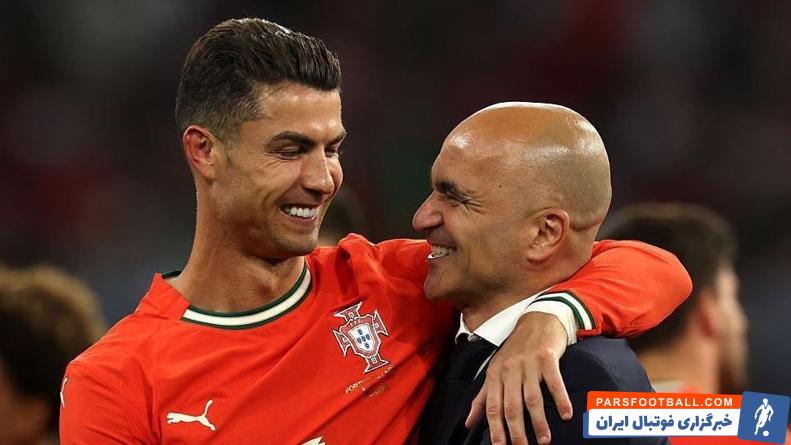 روبرتو مارتینز سرمربی پرتغال : با تجربه کاپیتان رونالدو برابر اسپانیا پیروز شدیم