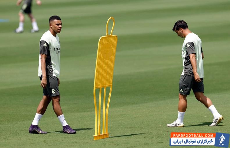 بازگشت امباپه به تمرینات رئال مادرید پس از 9 روز دوری به خاطر آنفولانزا