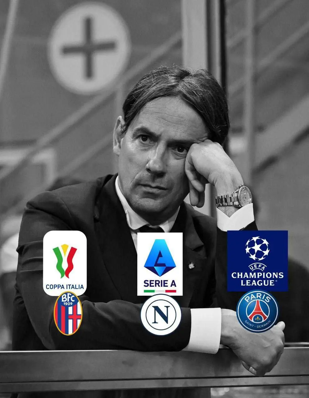 اینزاگی بعد از ناکامی بزرگ در راه عربستان (عکس)