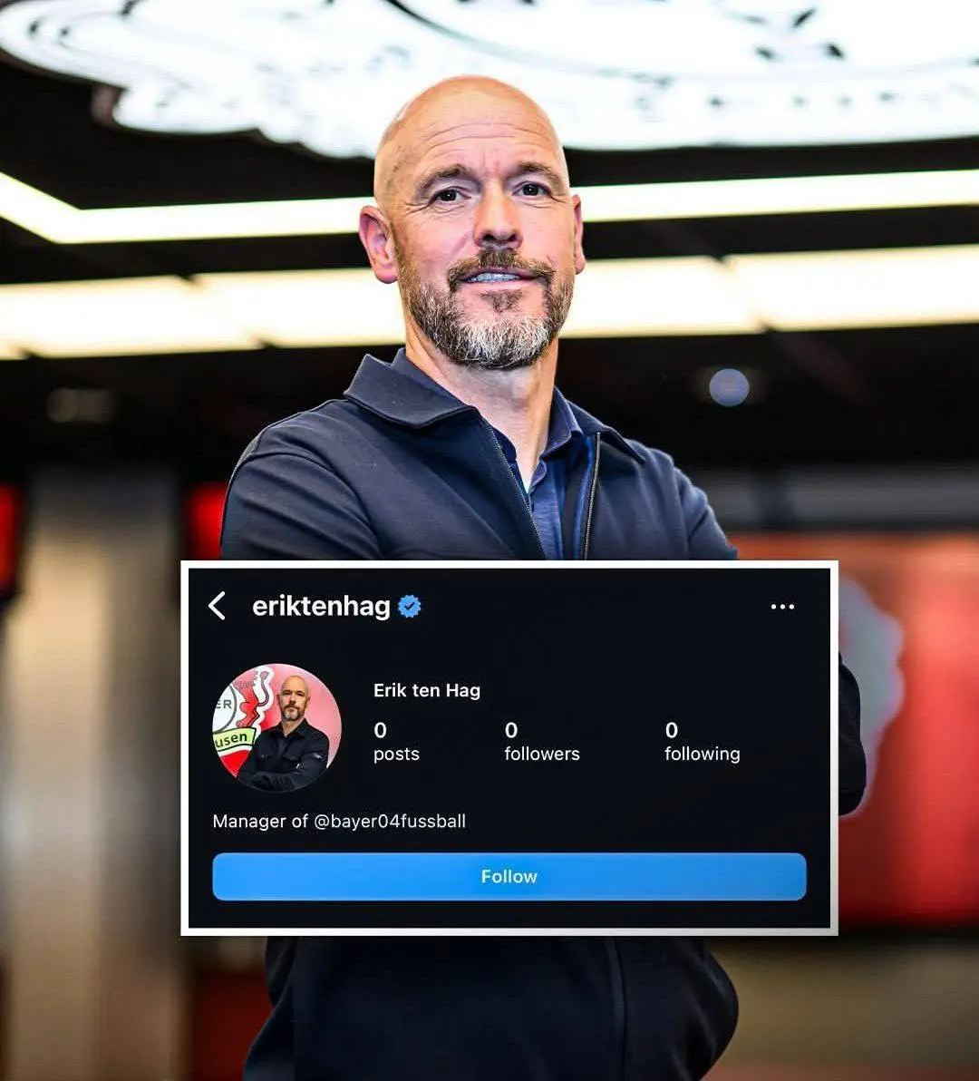 حضور عجیب اریک تن‌هاخ در اینستاگرام!