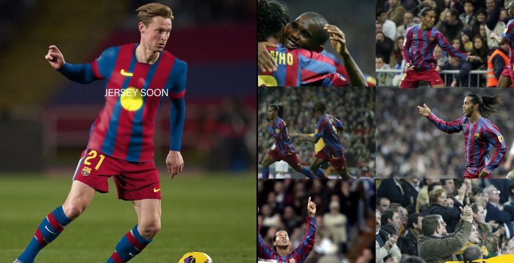 رونمایی از کیت ویژه بارسلونا برای ال کلاسیکو به یاد رونالدینیو