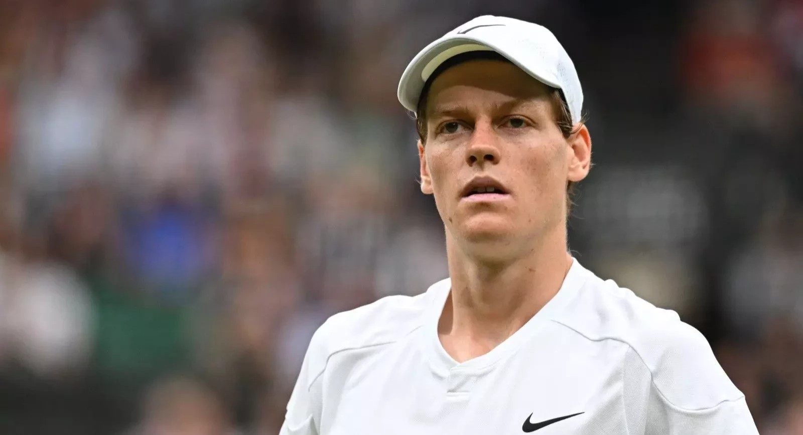 عکس از یانیک سینر تنیسور ایتالیایی ویمبلدون ۲۰۲۴