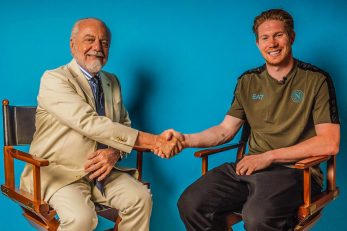 کوین دی بروین اسطوره منچسترسیتی با قراردادی دو ساله به ناپولی پیوست