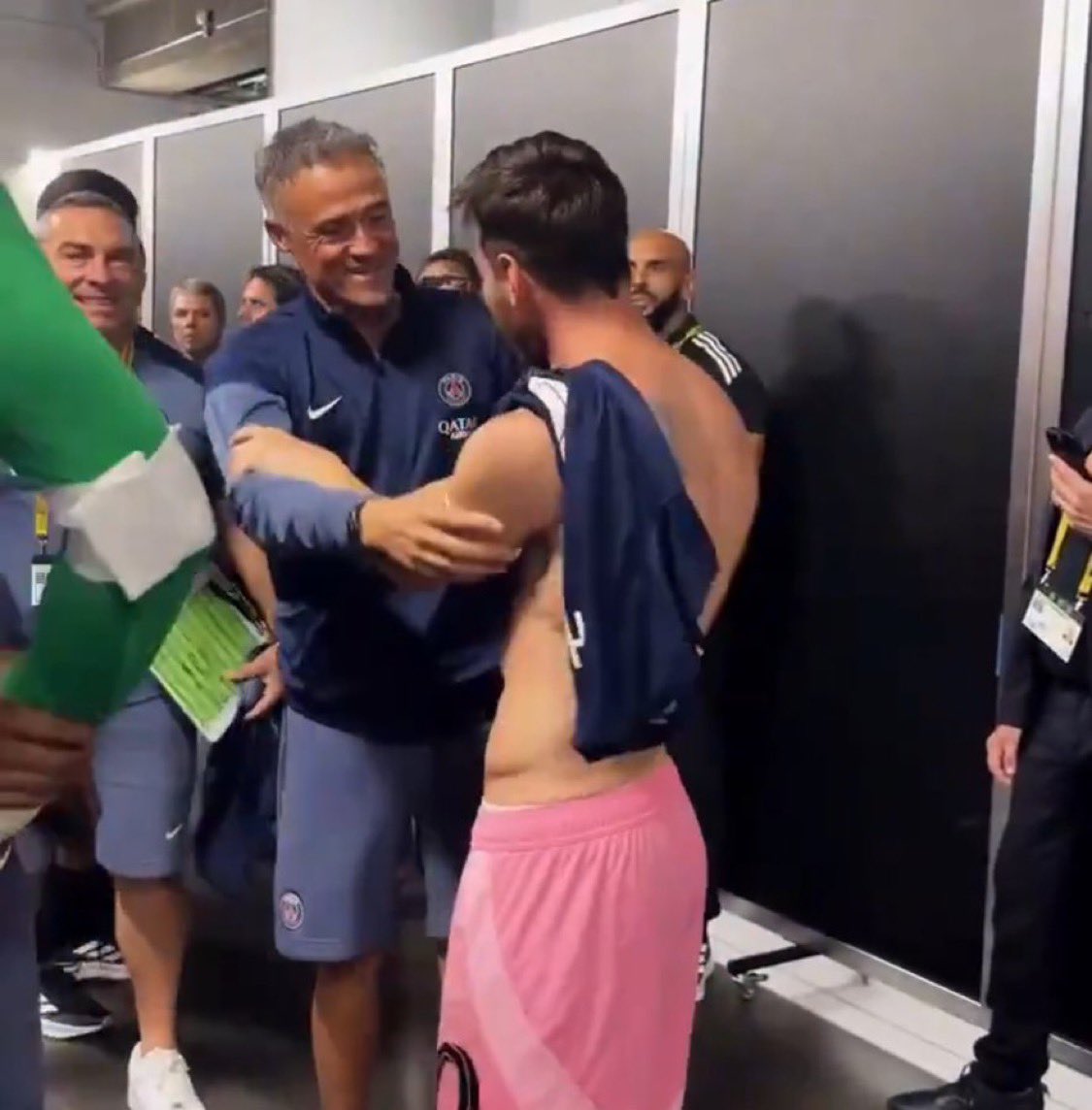 لیونل مسی و لوئیز انریکه