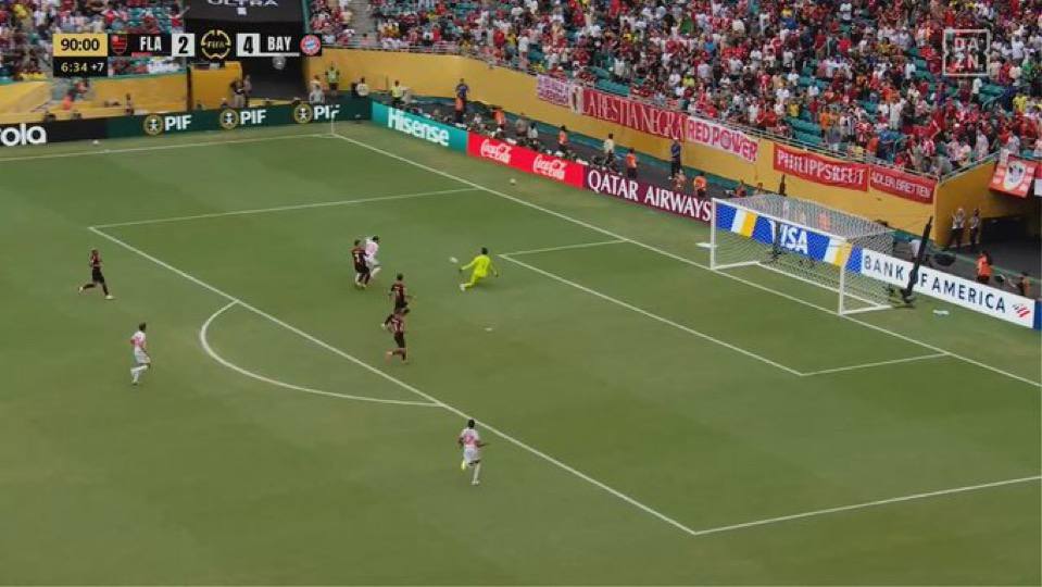 لروی سانه - بایرن مونیخ مقابل فلامینگو - جام جهانی باشگاه‌ها ۲۰۲۵