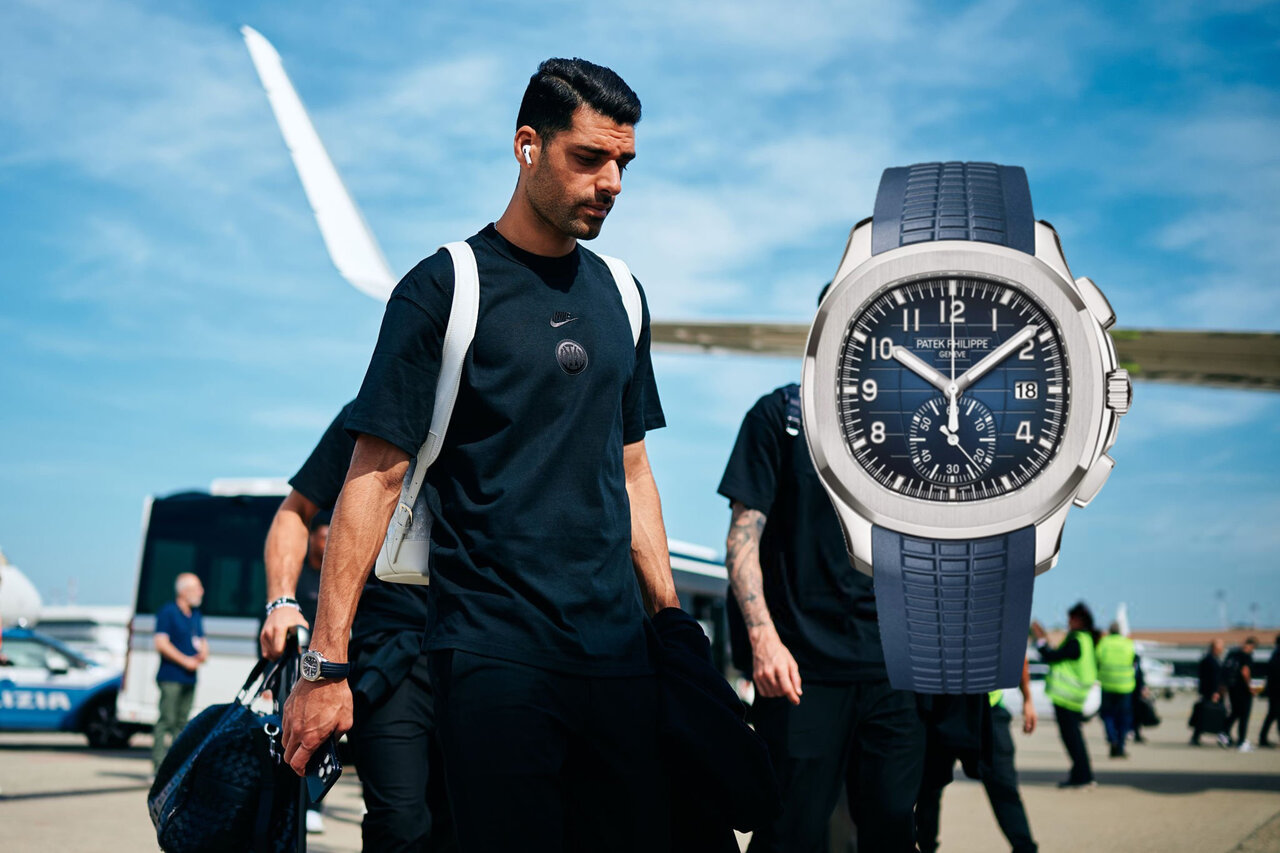 عکس از مهدی طارمی و ساعت گران قیمتش