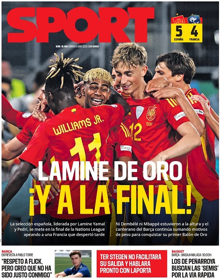 اسپورت - 6 ژوئن 2025