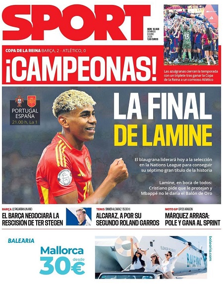 اسپورت - 8 ژوئن 2025