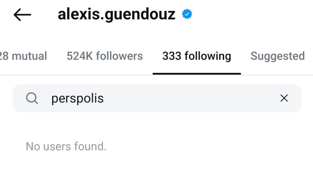 پیج اینستاگرام الکسیس گندوز