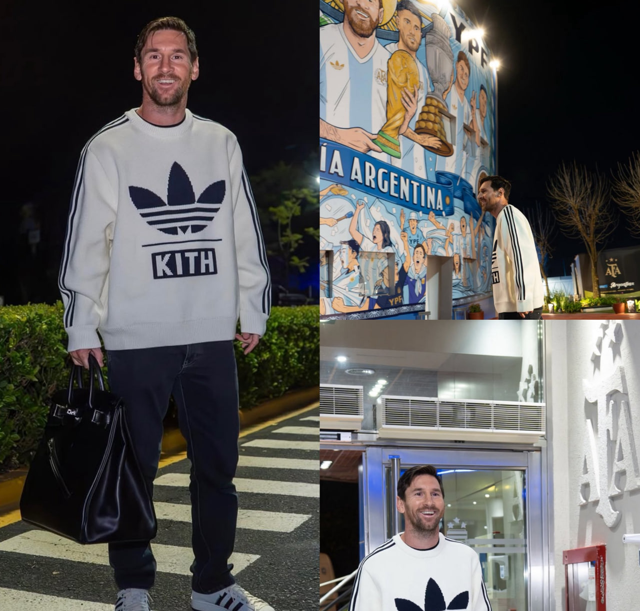 لیونل مسی در اردوی تیم ملی آرژانتین