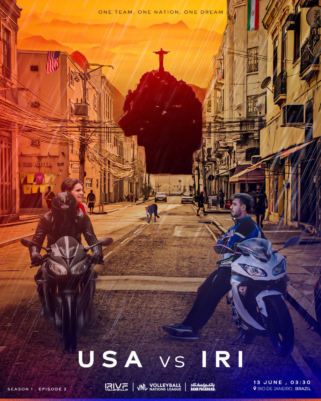 photo_2025-06-12_10-36-05 پوستر جالب فدراسیون والیبال برای دیدار ایران و آمریکا