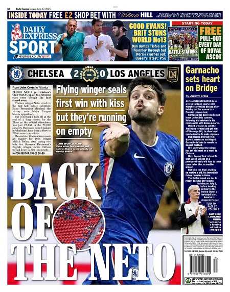 اکسپرس اسپورت - 17 ژوئن 2025