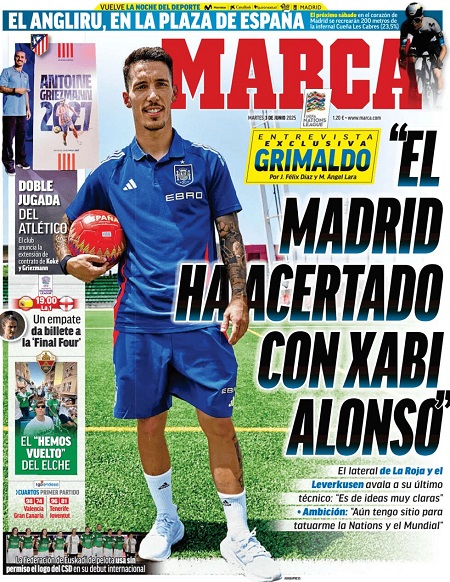 مارکا - 3 ژوئن 2025