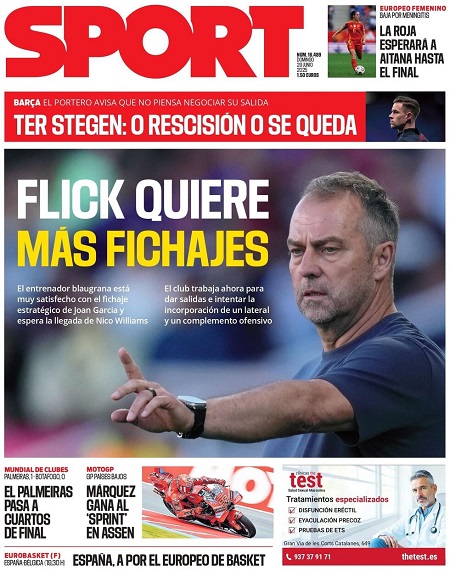 اسپورت - 29 ژوئن 2025