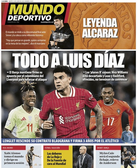موندو دپورتیوو - 10 ژوئن 2025