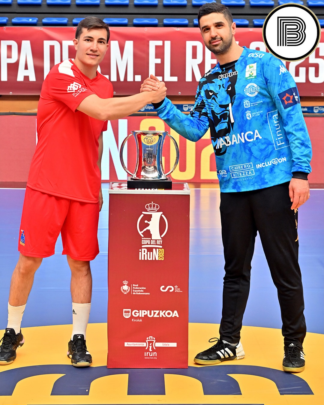 سعید برخورداری دروازه بان تیم هندبال آدمیرا در لالیگا